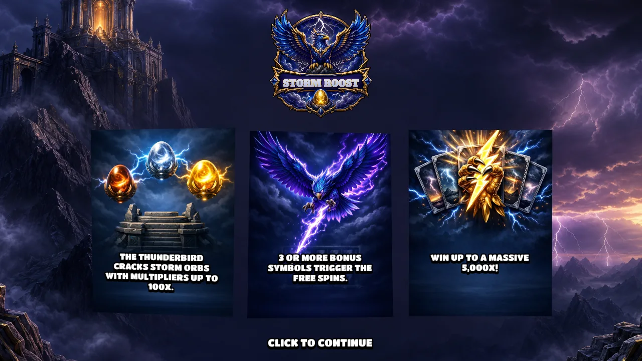 Storm Roost — intro screen